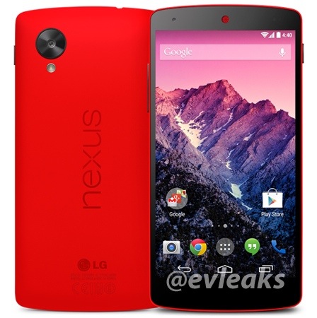 LG nexus 5 Red color