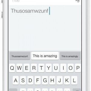 Swiftkey note for iphone