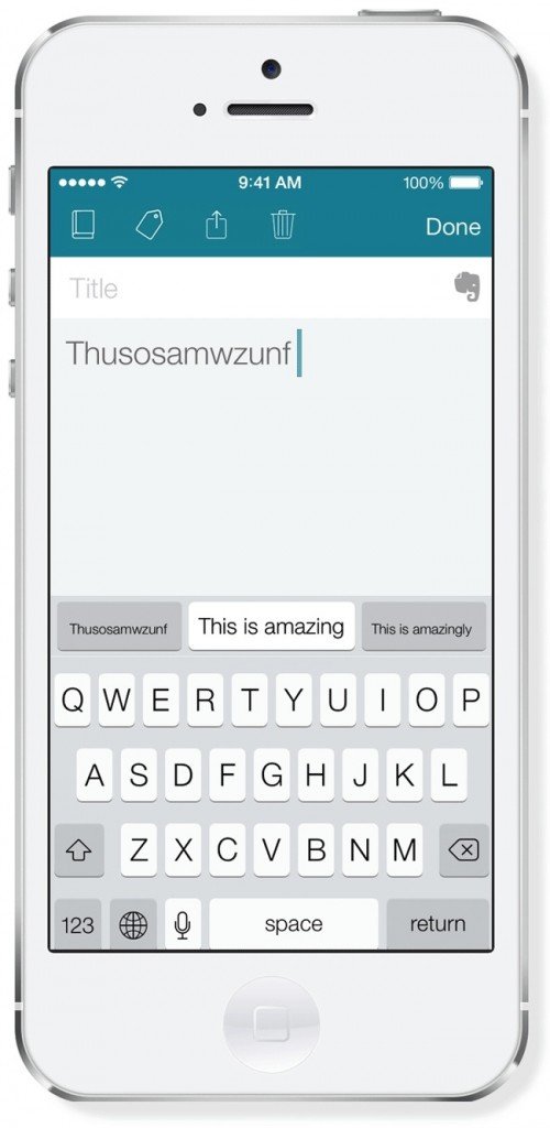 Swiftkey note for iphone
