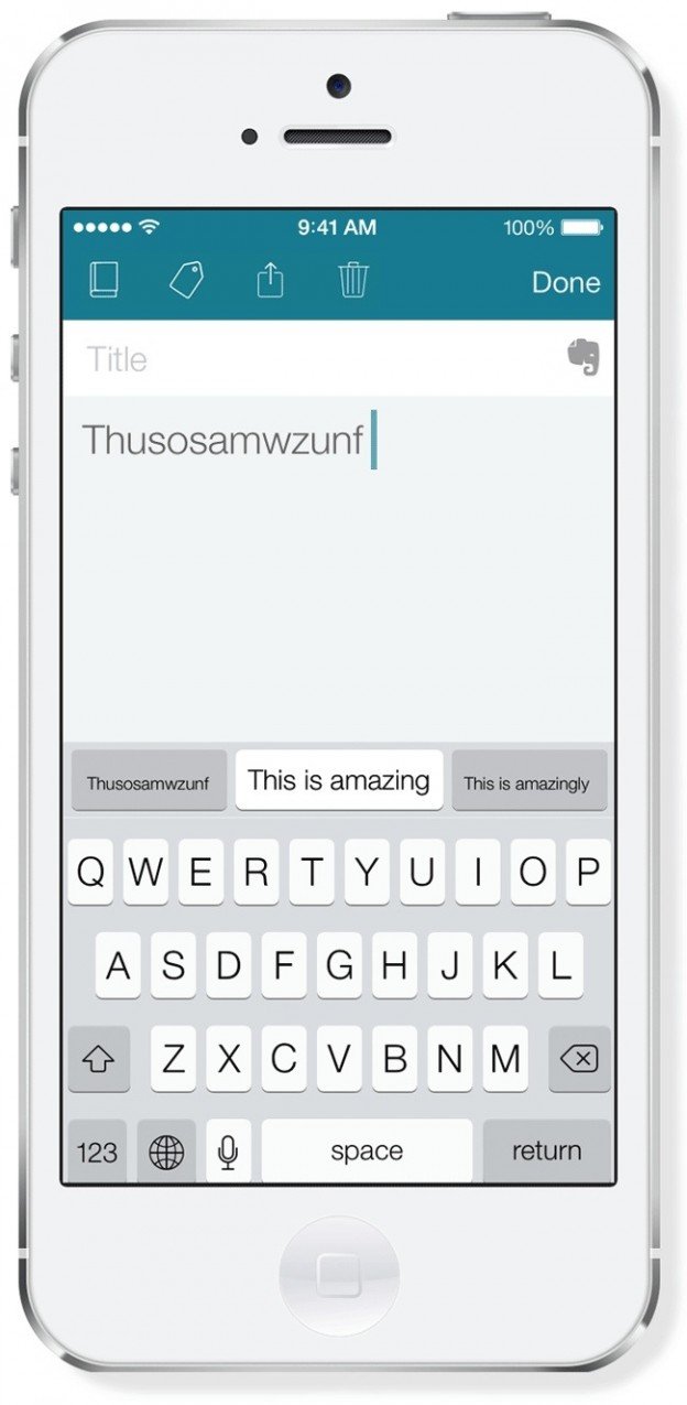 Swiftkey note for iphone