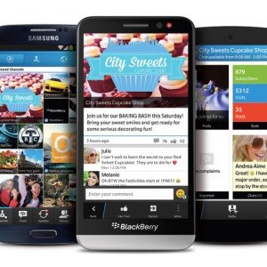 BBM on Android, iphone and bb10