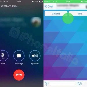Whatsapp VoIP leaked screenshot