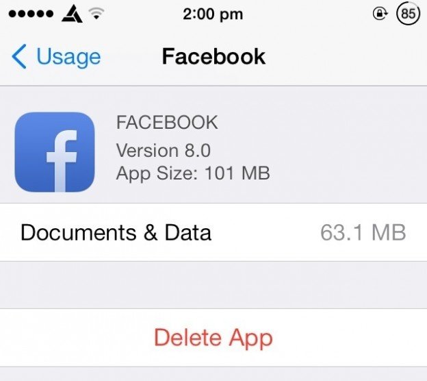 ios documents and data