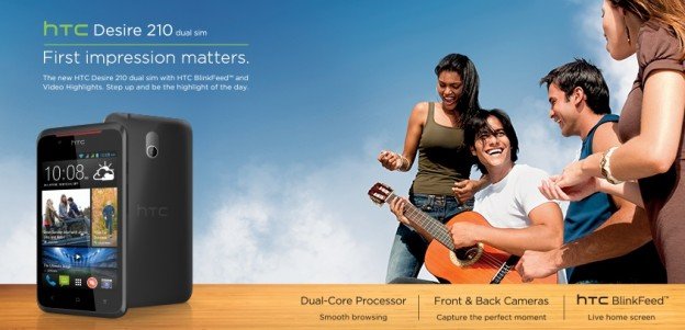 HTC desire 210