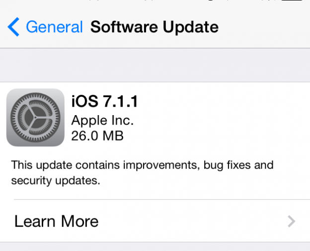 iOS 7.1.1