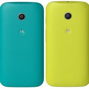 Moto E Back