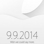 Apple iPhone 6 event invite 9 September - wish we could say more