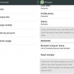 Whatsapp disable double blue check marks