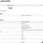 Samsung SM-G388F geekbench