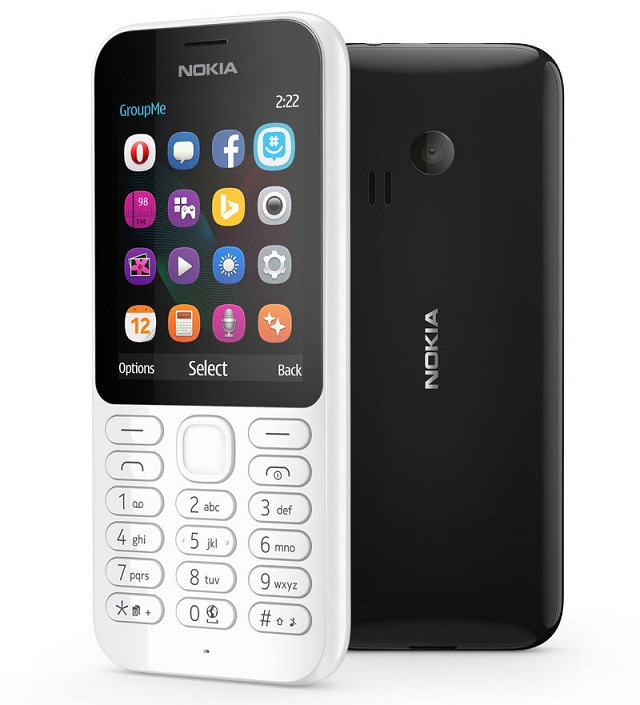Nokia 222 and Nokia 222 Dual sim entry level phones announced