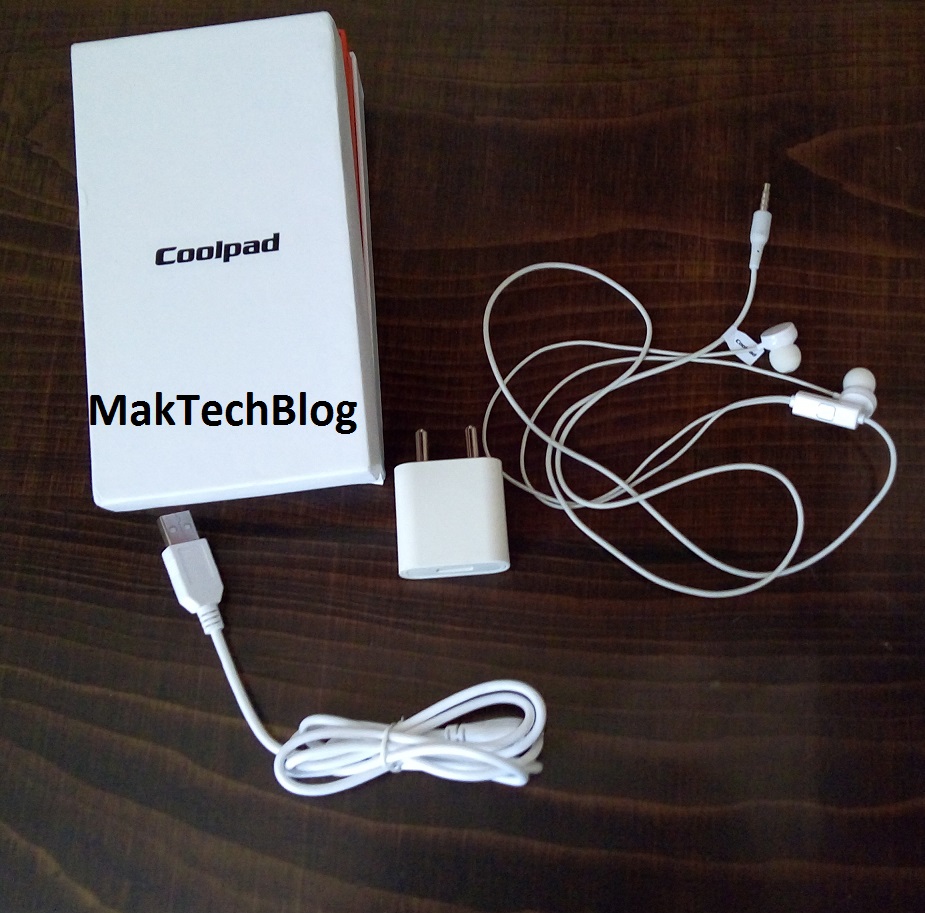 Coolpad Note 3 Box contents