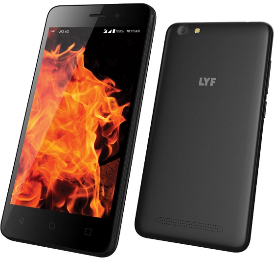 Reliance LYF Flame 1 with 4.5 inch screen available for Rs. 4,999