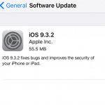 Apple iOS 9.3.2