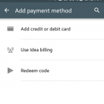 Google Play Store Idea carrier blling