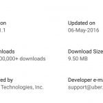 Google Play Store Delta update download size