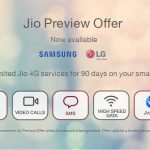 Reliance Jio Samsung LG
