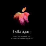 Apple 27 October Invite