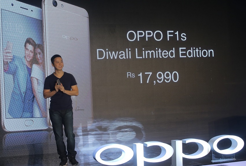 Oppo F1s Diwali Limited Edition launched in India for Rs. 17,990