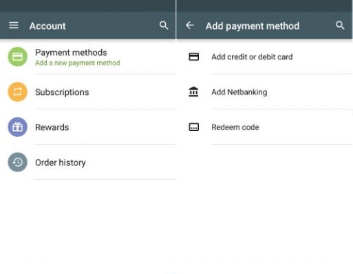 Google Play Store in India gets Netbanking payment option