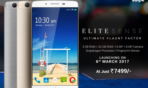 Swipe Elite Sense, the Redmi 3s Competitor With 5-inch HD Display Announced for Rs. 7499