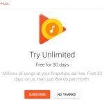 Google Play Music All Access India