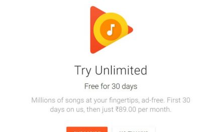 Google Play Music All Access goes live in India, priced at Rs. 89 after free trial