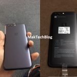OnePlus 5 Colors Black & Grey