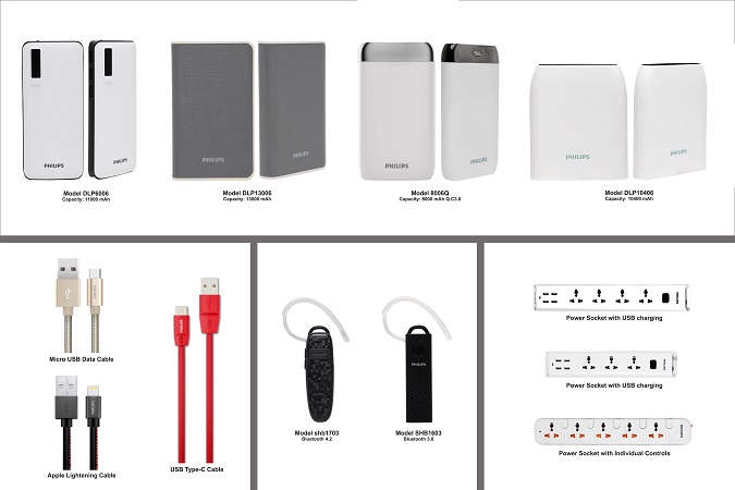 ATI Electronics launches Philips Power Banks, Mobile Accessories in India