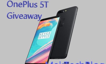 [Winner announced] OnePlus 5T Giveaway : Enter and win a smartphone this festive season