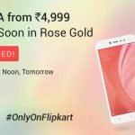 Xiaomi Redmi 5A Rose Gold teaser