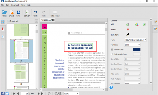 Able2Extract professional 12 Review: Create, Edit and Convert PDFs easily