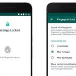 Whatsapp Fingerprint Unlock